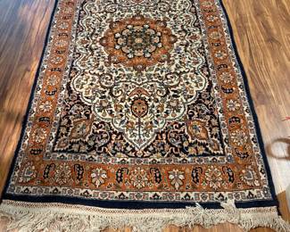 Hand-Knotted Persian Wool Rug 48' x 79"