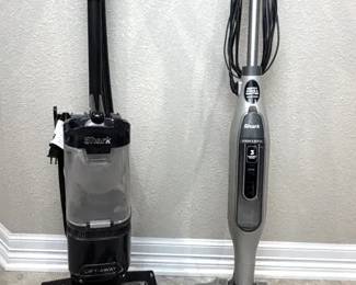 Shark UV850 LiftAway Upright Vacuum S7001 Steam Scrubber Bundle Shark cleaning appliance bundle