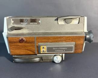 Bell Howell Filmosound 8 Vintage 8mm Movie Camera