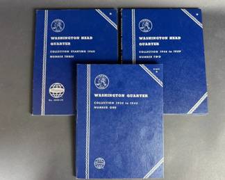 Whitman Washington Quarter Album Collection w 1937 Quarter, 1948S 1960s Quarters