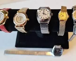 Vintage Ladies Wristwatch Collection 6 Watches