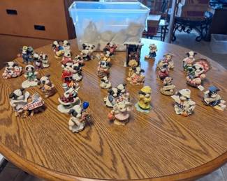 Mary Rhyner This Little Piggy Figurine Collection
