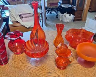 Assorted Art Glass Decorative Glass Collection