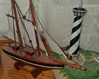 Several nautical items