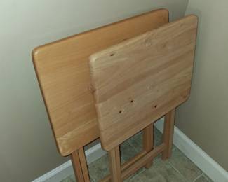 We have all four TV trays