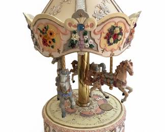 Mr. Christmas Musical Carousel with Animals second image