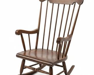 Nichols  Stone Windsor Style Rocking Chair