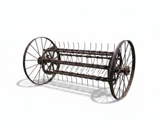 Antique HorseDrawn Hay Rake