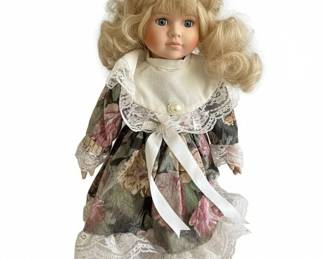 Porcelain Angel Doll Lot second image