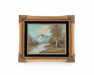 Landscape Oil Painting by Chardin