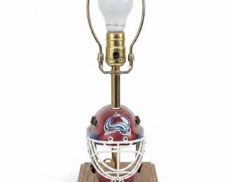 Colorado Avalanche Goalie Mask Lamp