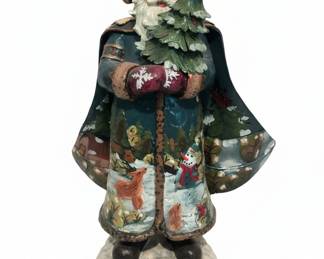 Holiday Elegance MSI Irving Enamel Brass Christmas Figurine