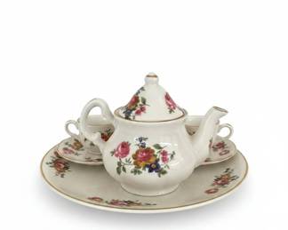 Vintage Sadler Floral Porcelain Tea Set