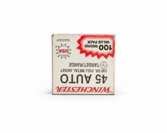 Winchester . Auto Grain Full Metal Jacket Target or Range Ammunition