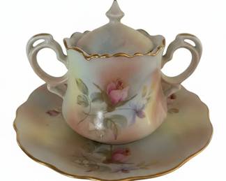 Vintage Sadler Floral Porcelain Tea Set second image