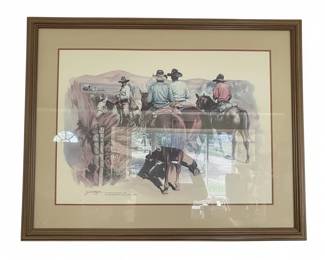 Zanetto Cowboys Limited Edition Print
