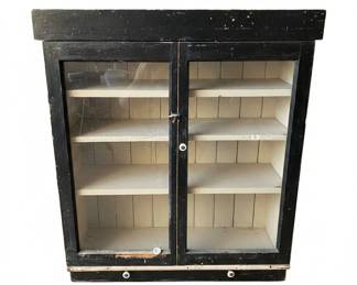 Vintage General Store Display Cabinet