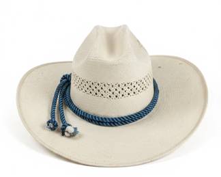 Two Western Cowboy Hats Eddy Bros. and Shangtung Genuine