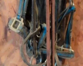Horse Bridles and Reins Set