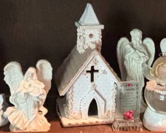 Assorted Angel Figurines and Collectibles, including Hallmark Keepsake Ornaments fourth image