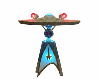 Hallmark Keepsake Star Trek U.S.S. Enterprise NCC with LightUp Display Stand
