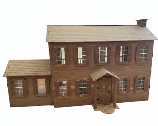 Vintage Wooden Dollhouse Kit  Colonial Dream second image