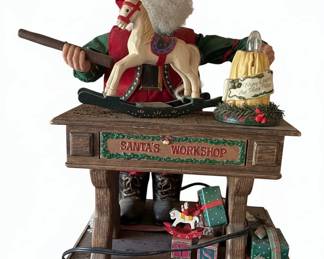 Holiday Creations Animated Santas Workshop