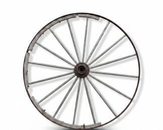Antique Wagon Wheel B