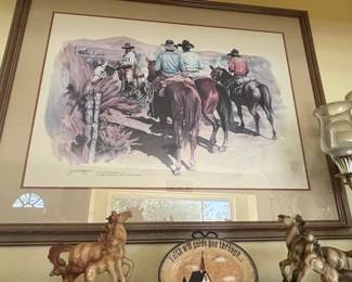 Zanetto Cowboys Limited Edition Print third image