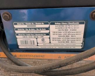 Campbell Hausfeld Air Compressor second image