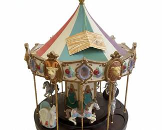 Mr. Christmas Musical Carousel with Animals