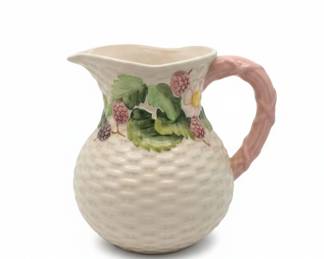Vintage Wade Brambleware Pitcher with Berry Motif