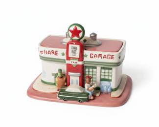 TH AND HARE GARAGE Cookie Jar