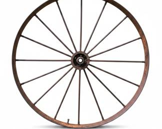 Antique Wagon Wheel C