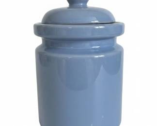 Vintage Ceramic Canister with Lid second image