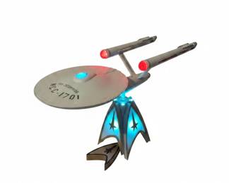Hallmark Keepsake Star Trek U.S.S. Enterprise NCC with LightUp Display Stand second image