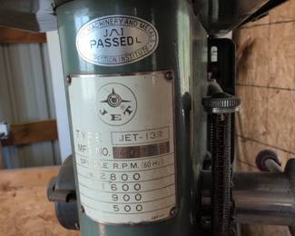 JETR Bench Drill Press second image