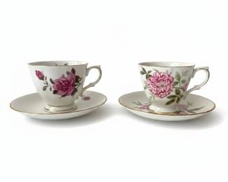 Vintage Sadler Floral Porcelain Tea Set third image