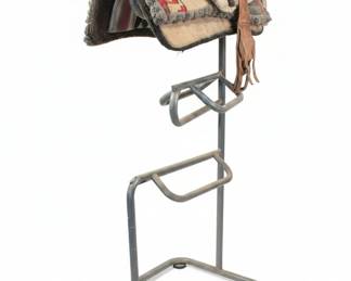 DDI Inc. Tier Saddle Rack with Saddle Pad and Tray