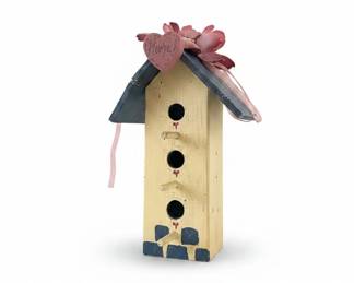 Decorative Wooden Birdhouse Set