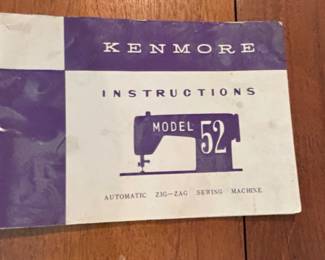 Kenmore Model Automatic ZigZag Sewing Machine with Table third image