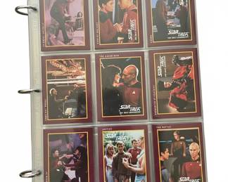 Star Trek The Next Generation and Original Series Trading Cards