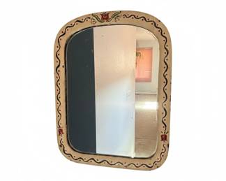 Vintage Peter Hunt Style HandPainted Mirror second image