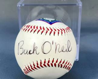 Buck O'Neil (HOF) Signed Baseball