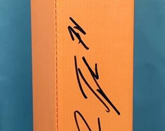 Jawaan Taylor Autographed Protective Goal Post Pad