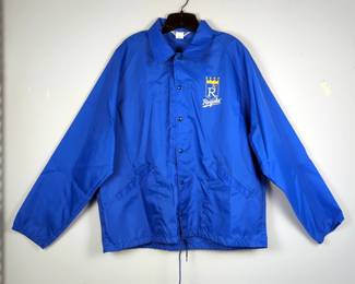 Kansas City Royals Windbreakers, Qty 2, And 2015 Royals World Series Champions T-Shirt, Qty 1