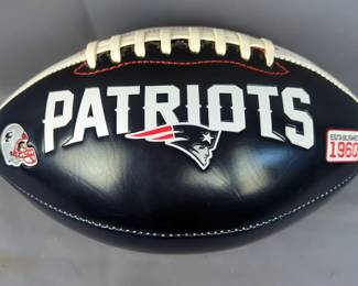 New England Patriots 2017 Jayden Sports Photo Football, With Panoramic Photo Of Gillette Stadium