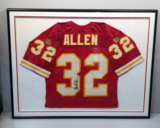 Marcus Allen (HOF) Kansas City Chiefs Autographed Framed Jersey