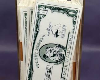The Woodlands Greyhound And Horse Racing Track "Funny Money" Bills