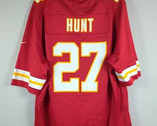 Kansas City Chiefs Kareem Hunt #27 Nike Jersey, Sz XL